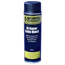 Hi Cover Satin Black 500 ml